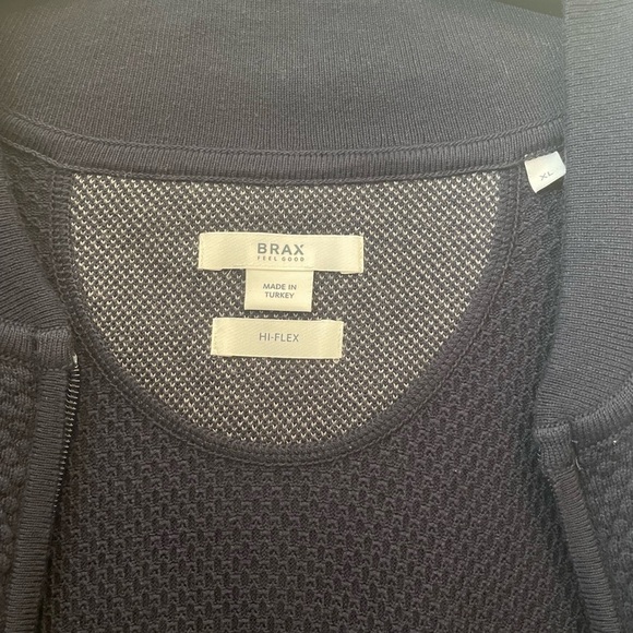 BRAX JOSHUA Full Zip Sweater in navy blue - Picture 13 of 14